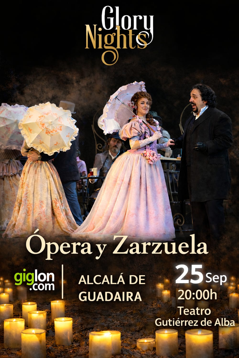 Recital de ópera y zarzuela con Glory Nights