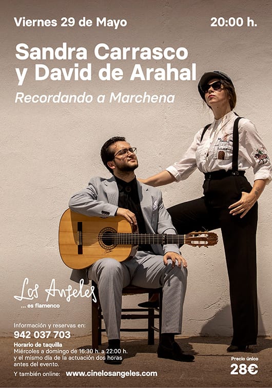 Homenaje a Pepe Marchena: Sandra Carrasco y David de Arahal