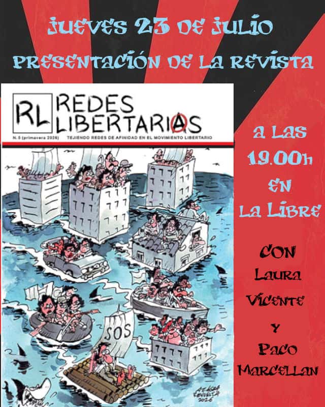Presentación de la revista Redes Libertarias