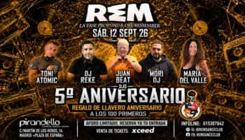 REM La fase profunda del Remember - 5 Aniversario