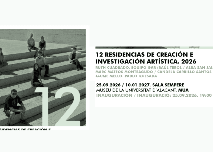 XII Residencias de Creación e Investigación Artística