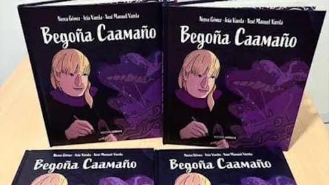 Presentación de la biografía ilustrada 'Begoña Caamaño'