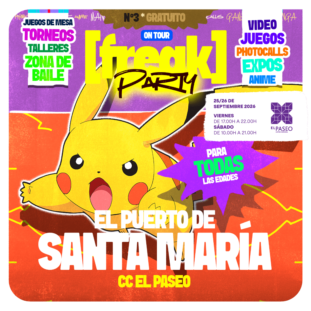On tour freak party: Pikachu