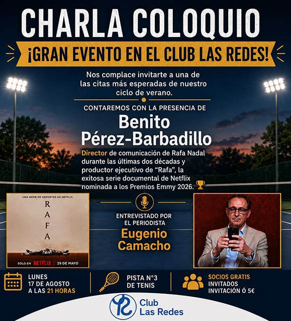 Charla-coloquio con Benito Pérez-Barbadillo