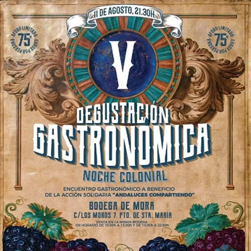 V Degustación Gastronómica Noche Colonial