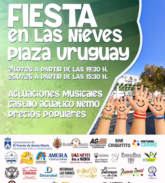 Fiesta vecinal de Las Nieves
