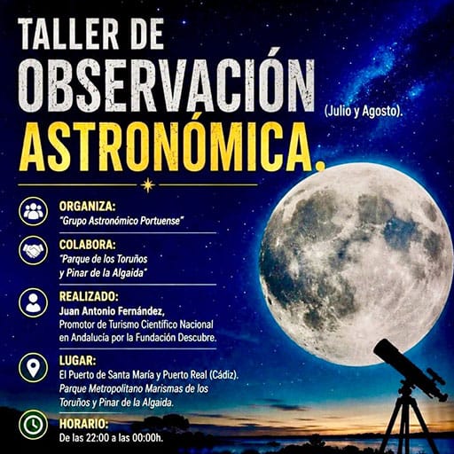 Taller de Astronomía en el Parque de los Toruños