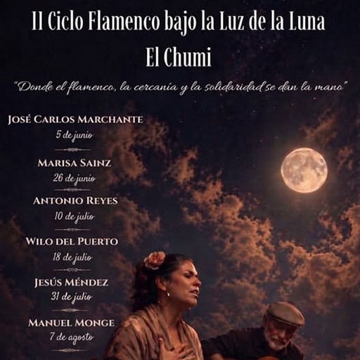 II Ciclo Flamenco 'Bajo la Luz de la Luna' en Peña Flamenca 'El Chumi'
