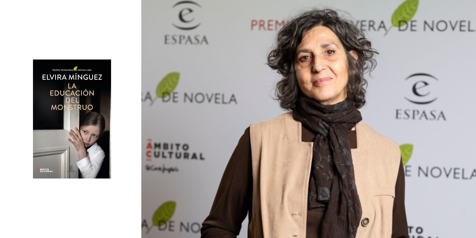 Firma de ejemplares de 'La educación del monstruo' por Elvira Mínguez
