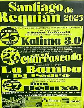 Fiestas de Santiago Apóstolo de Requián
