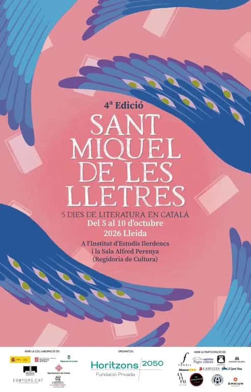 4a edició del festival literari Sant Miquel de les Lletres