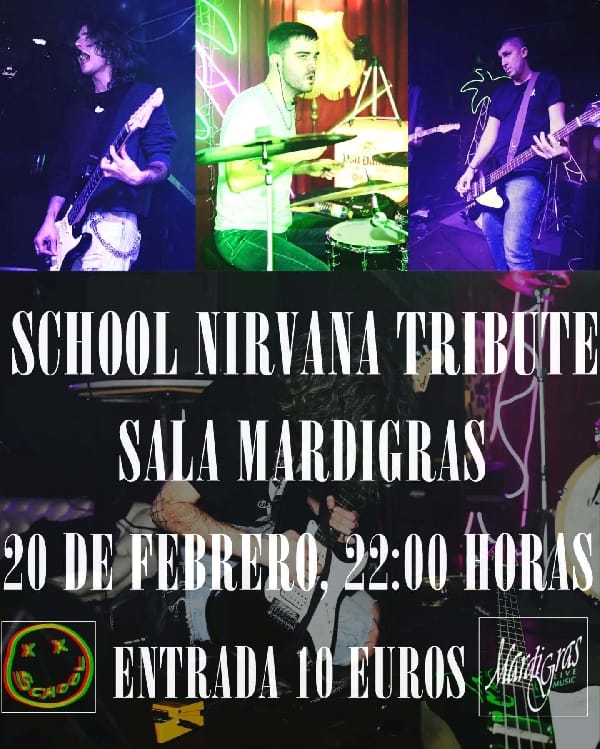 Concierto de School - Tributo a Nirvana