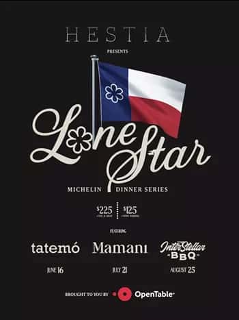 Lonestar Dinner Series: Hestia x Mamani