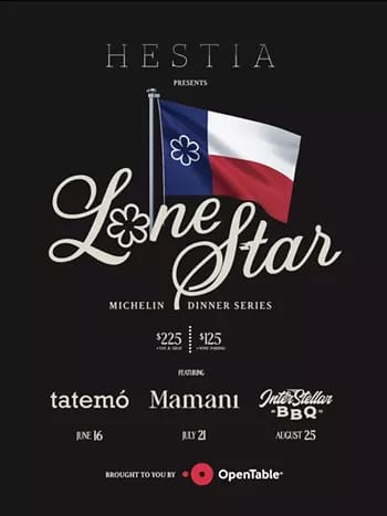 Lonestar Dinner Series: Hestia x Mamani