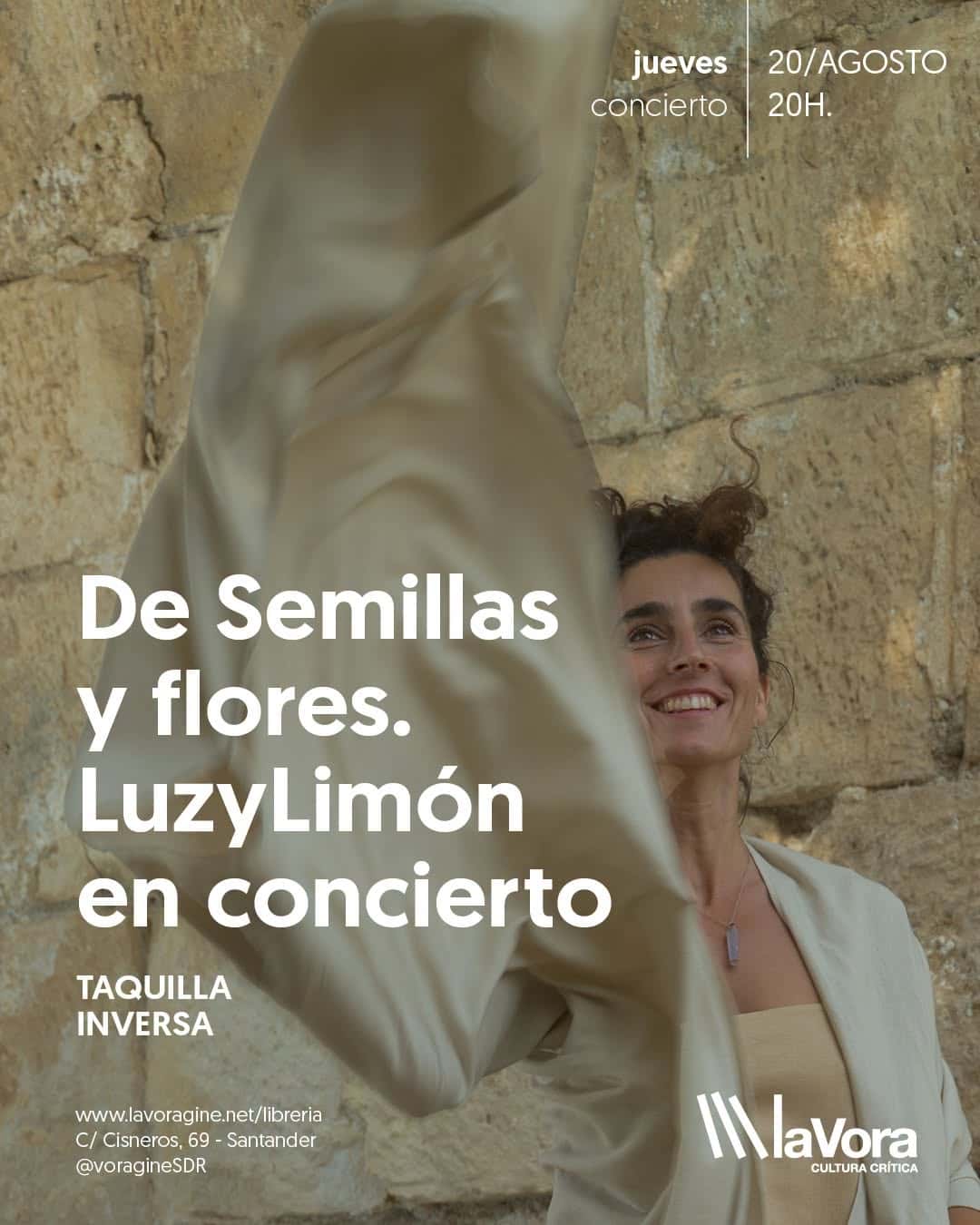 De semillas y flores. Luzylimón en concierto