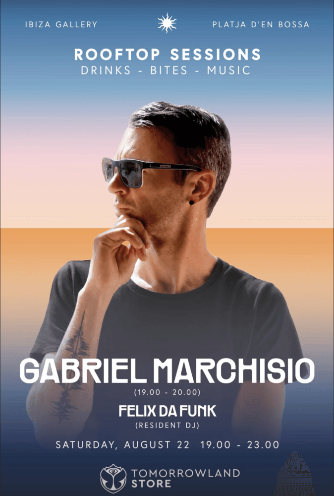 Tomorrowland Rooftop Sessions with Gabriel Marchisio