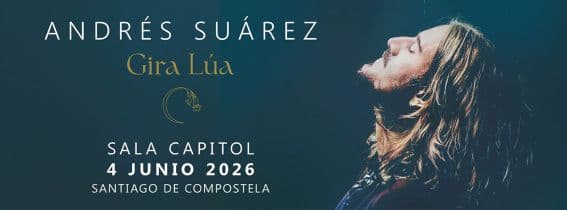 Concierto de Andrés Suárez: Presentación del disco 'Lúa'