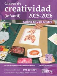 Clases de creatividad infantil 2025-2026