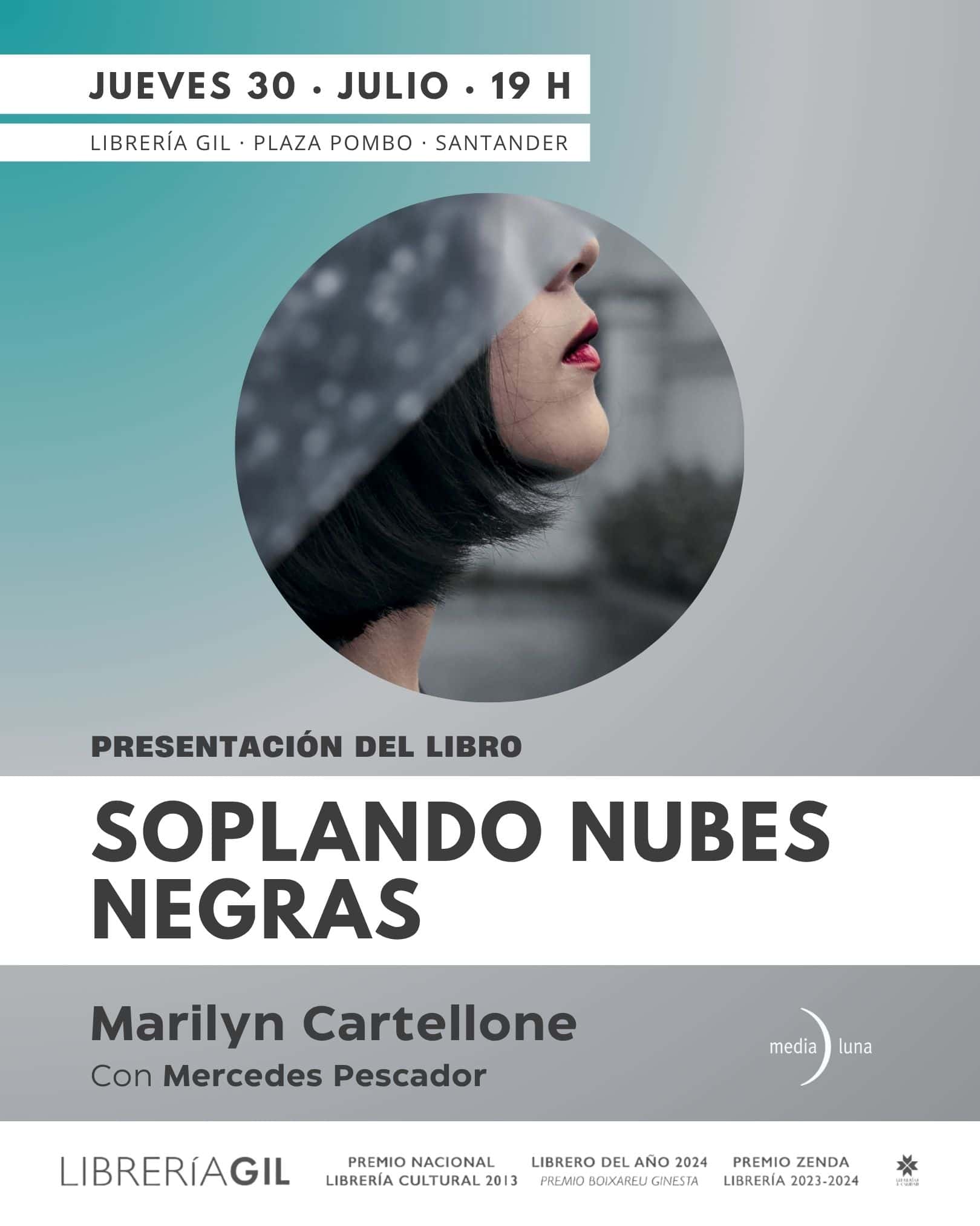 Presentación literaria: Soplando nubes negras
