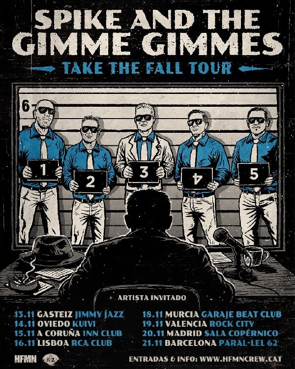 Spike and the Gimme Gimmes - Take The Fall Tour