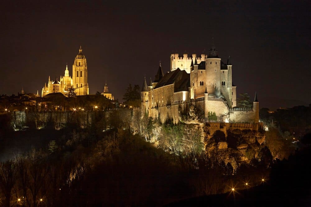 Las Noches del Patrimonio iluminaron Segovia