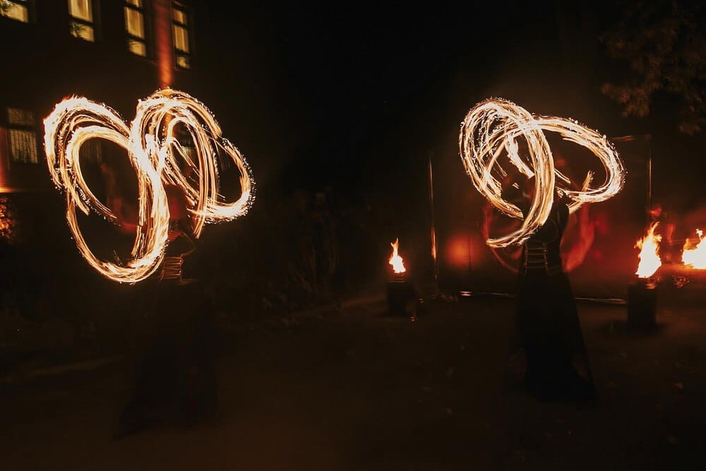 Espectáculo de fuego
