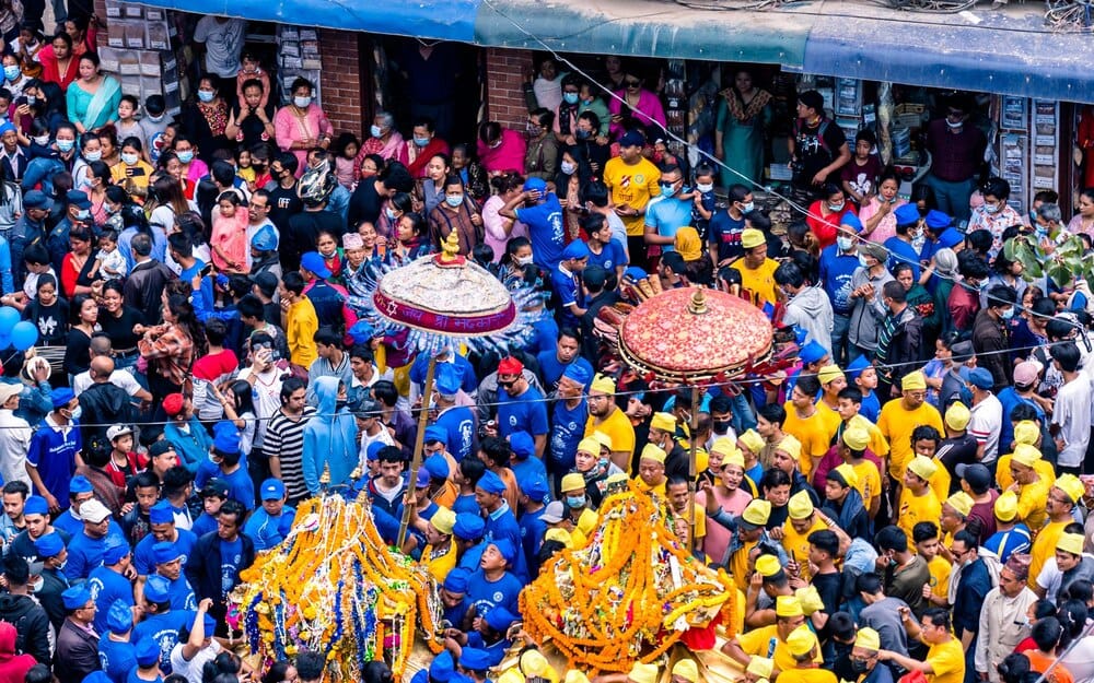 El Ratha Yatra llena de color y tradición Ciutat Vella