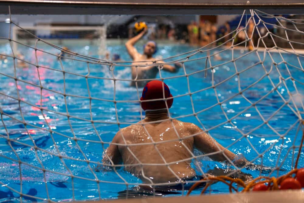 Final de la Copa Federación de waterpolo entre el Rubí y el Barcelona