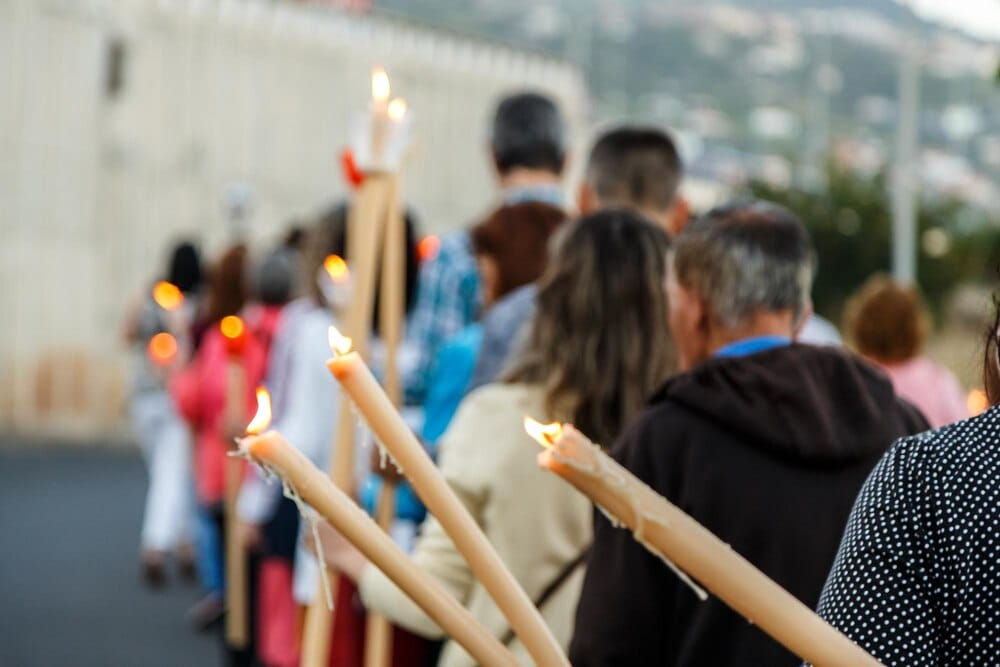 Procesión de la Virgen de las Nieves
