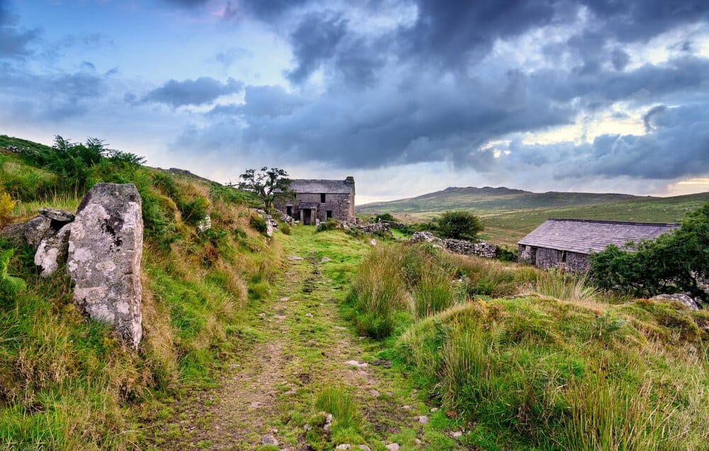 Hound Tor: a deserted medieval village on Dartmoor