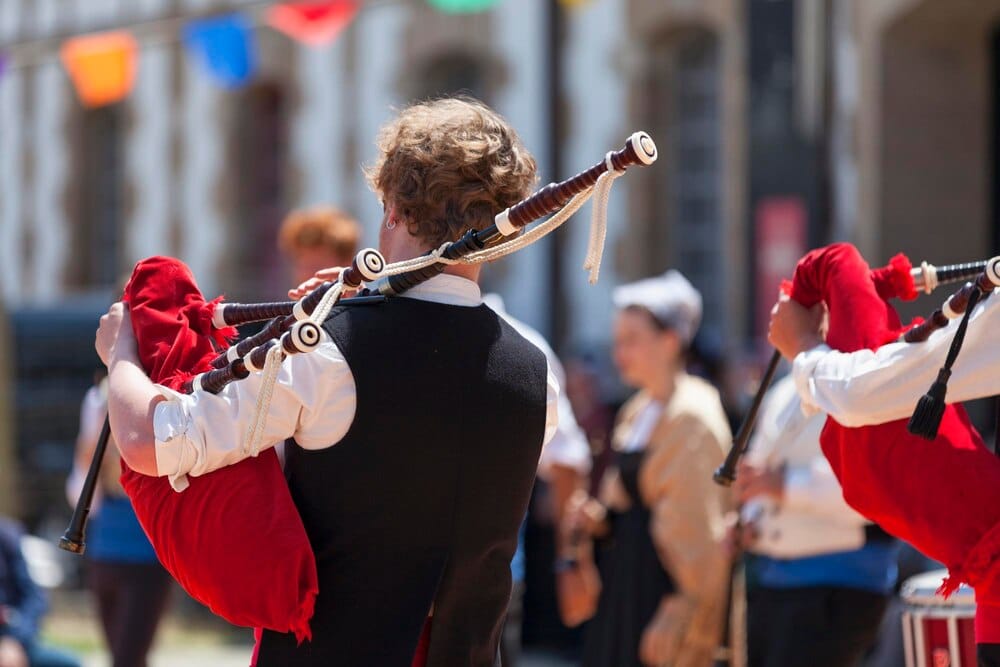 El Festival de Gaites llena Gijón de música tradicional