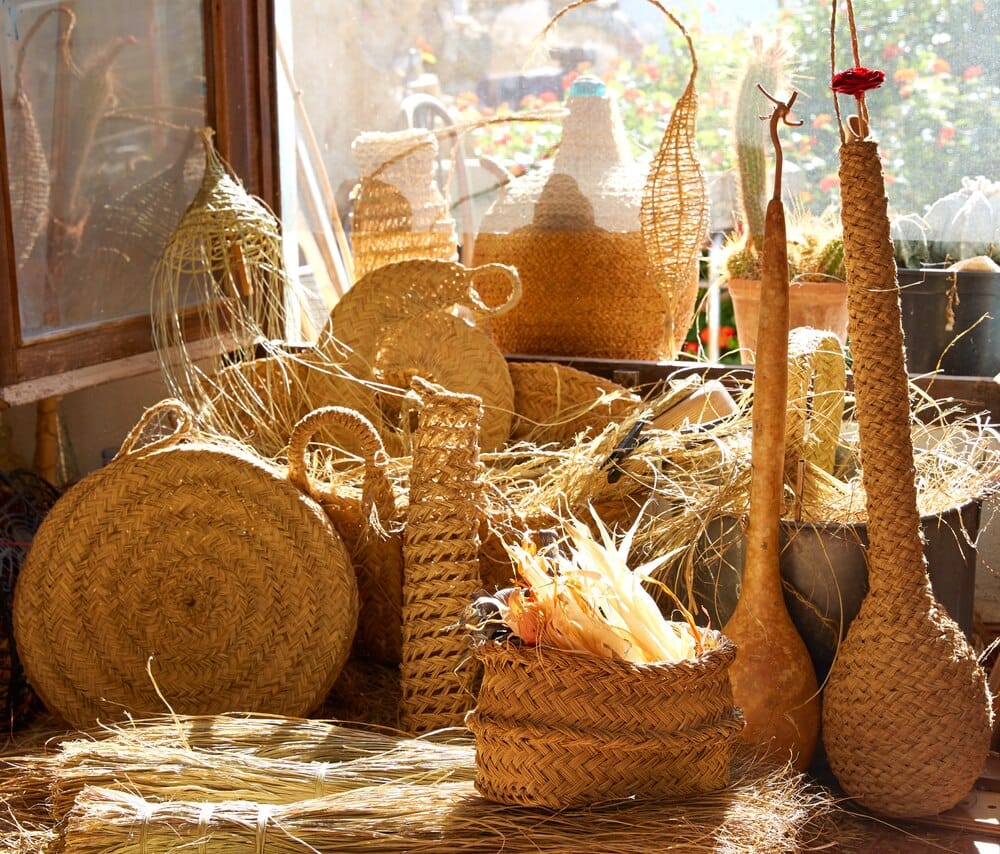 Rincón de los Artesanos: fibras vegetales en agosto