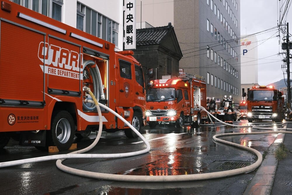 Ruta especial de los Bomberos de A Coruña