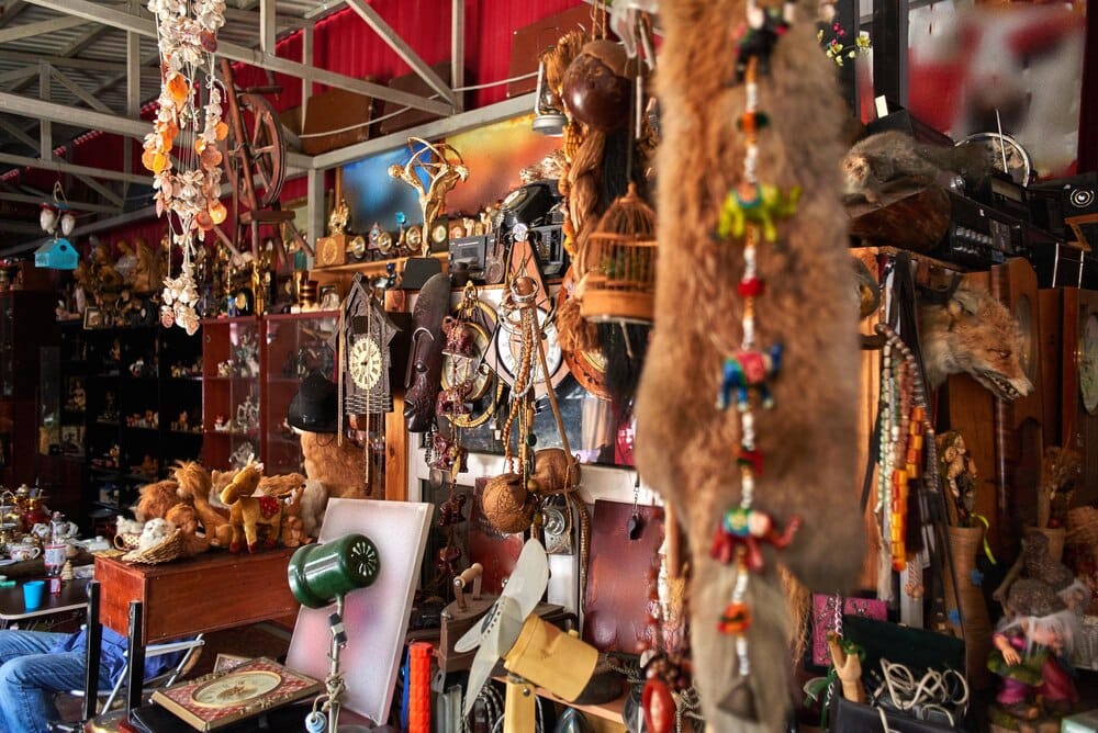 Mercadillo de antigüedades de Pontevedra