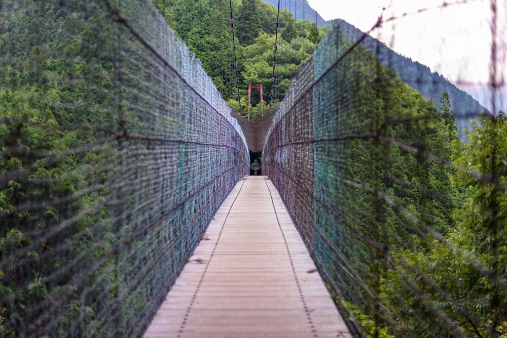 El nuevo puente colgante del Caminito del Rey