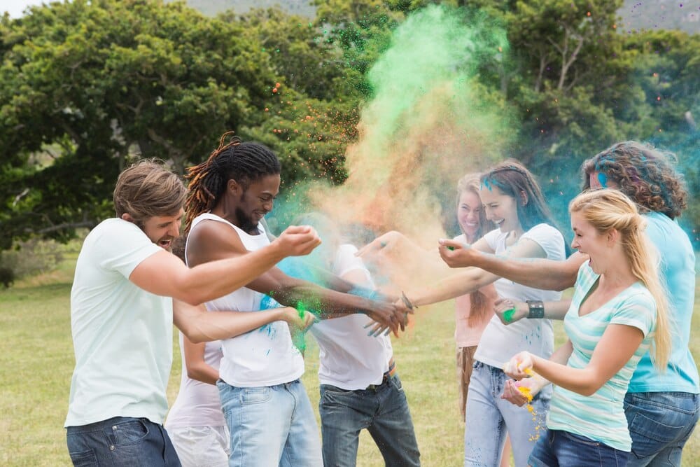 Fiestas de Los Molinos: holi run y fiesta de la espuma