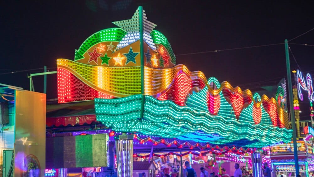 Feria de Málaga: 2,3 millones de luces y 117 casetas