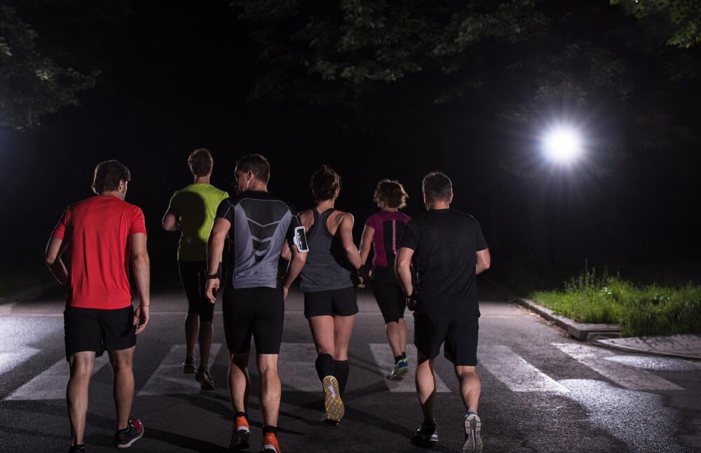 Carrera popular nocturna de los túneles de Artxanda