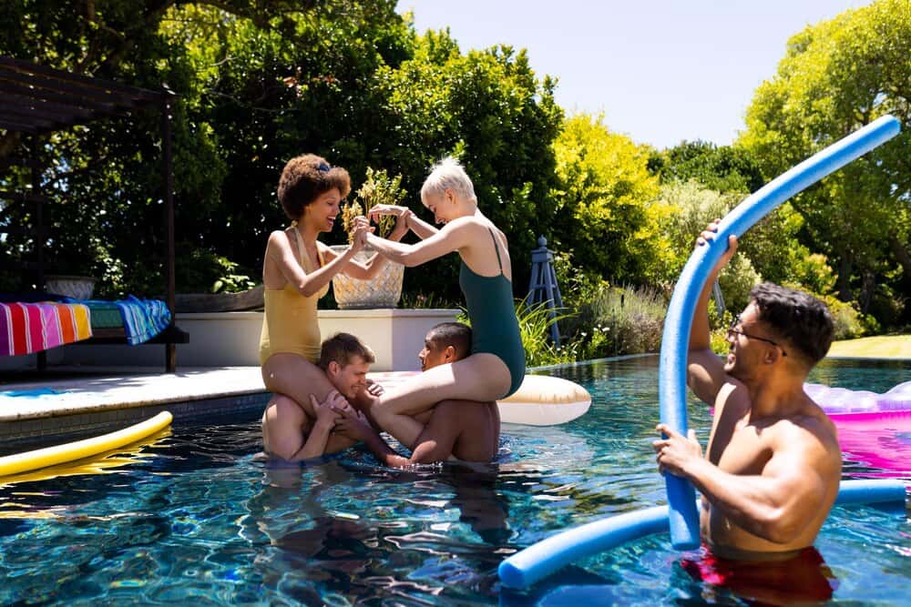 Fiesta de los Juegos en Piscina