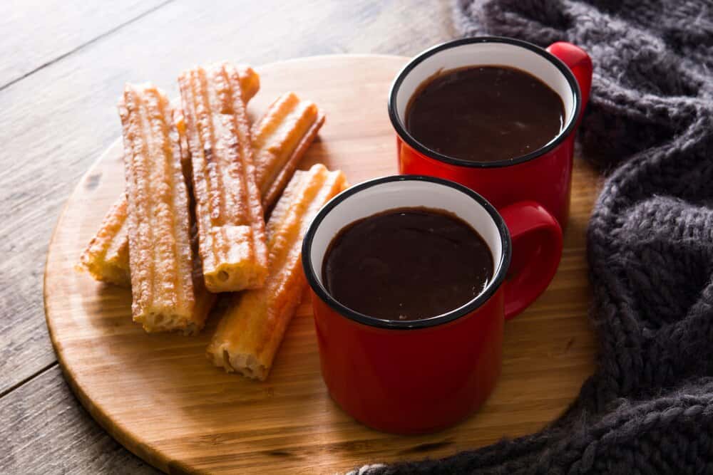 Concurso para elegir el mejor chocolate con churros de Santiago