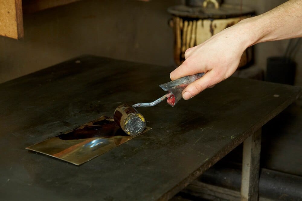 Obradoiro de grabado en punta seca