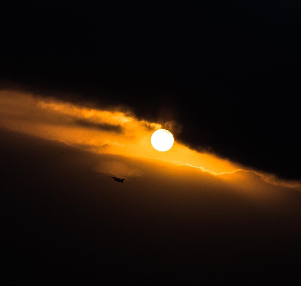 Eclipse solar: verlo desde el vuelo Bilbao-Alicante