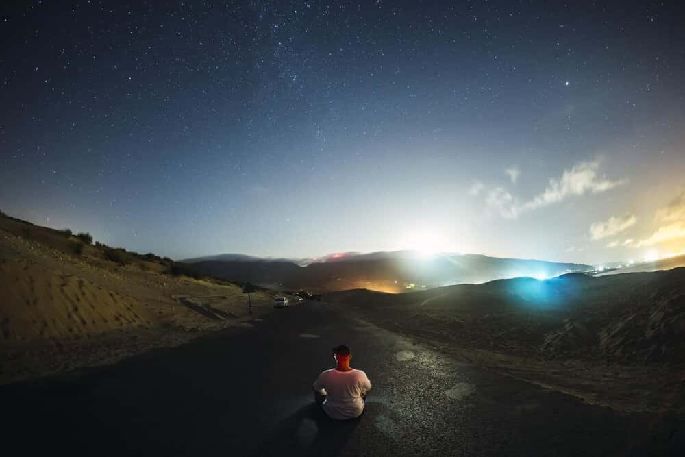 Ruta nocturna a La Maroma para ver el eclipse
