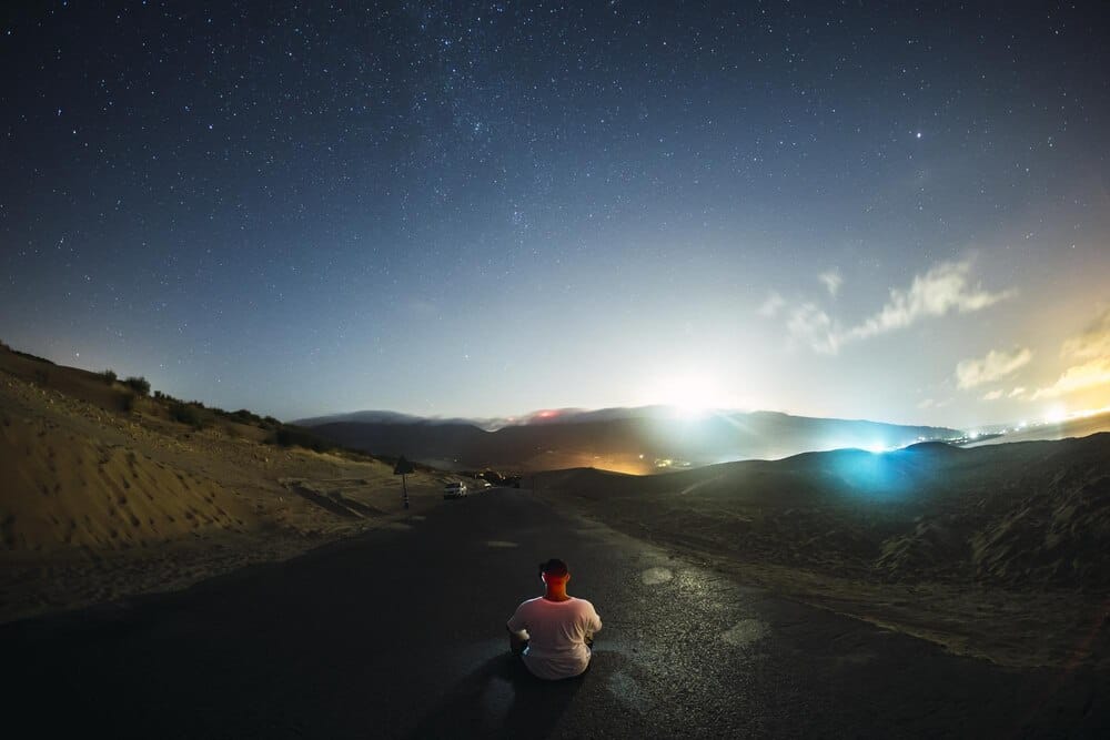 Ruta nocturna a La Maroma para ver el eclipse