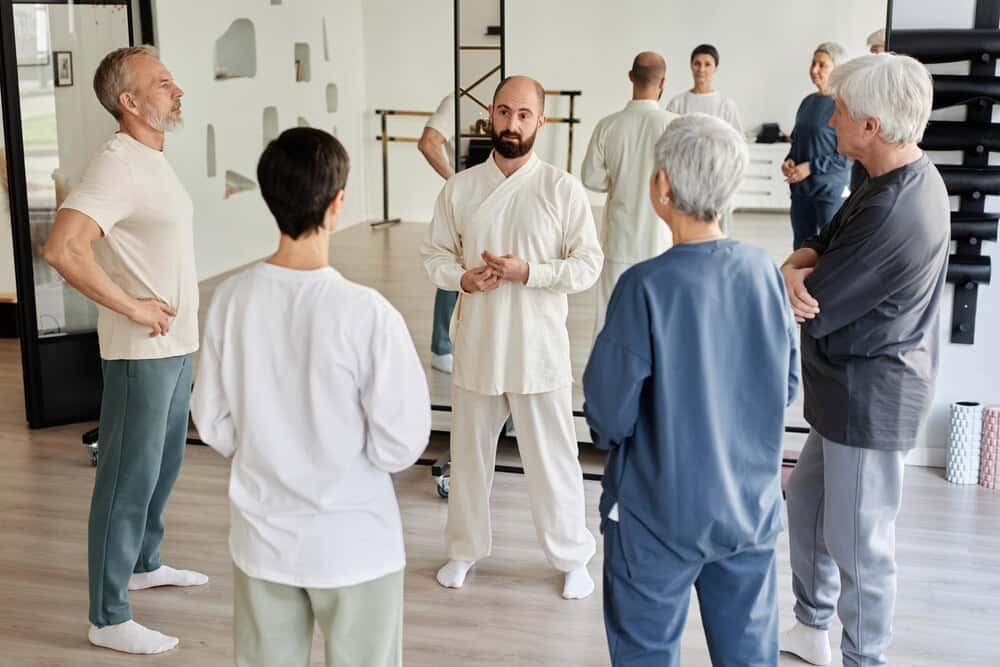 Taller de taichí en AFA Dos Hermanas