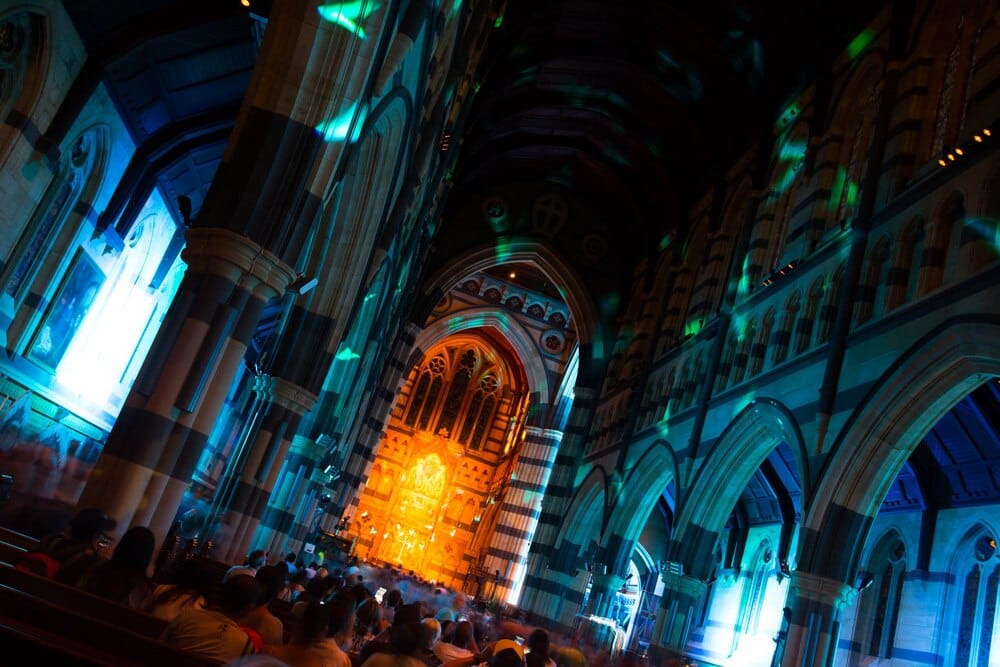 Visitas y videomapping en la Iglesia de San Antón