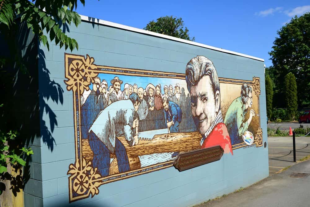 Ruta por el arte urbano y murales de Santiago