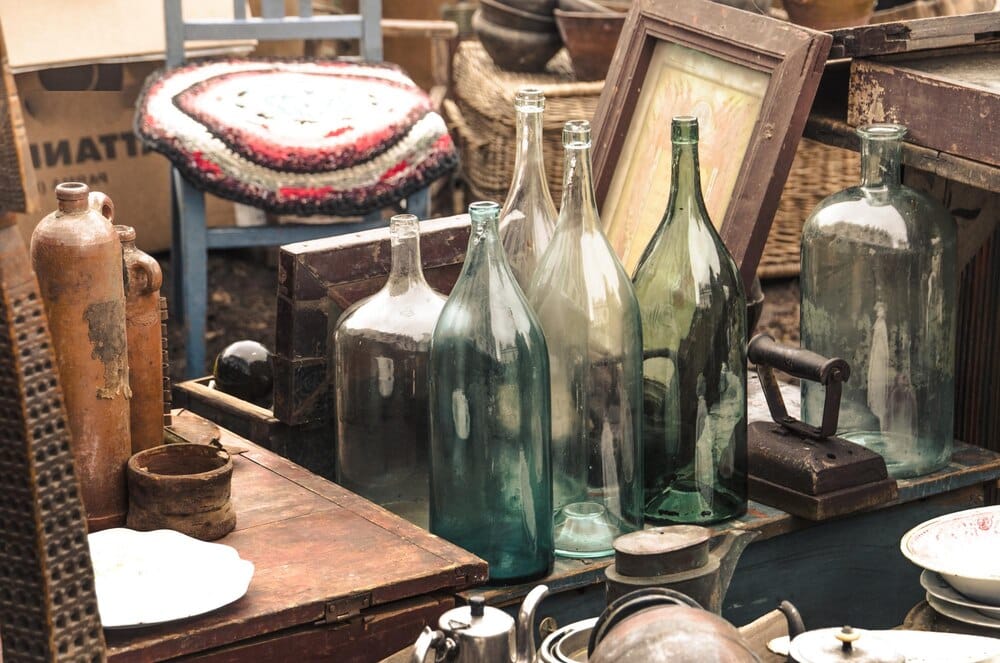 Mercadillo de antigüedades y curiosidades de Pontevedra