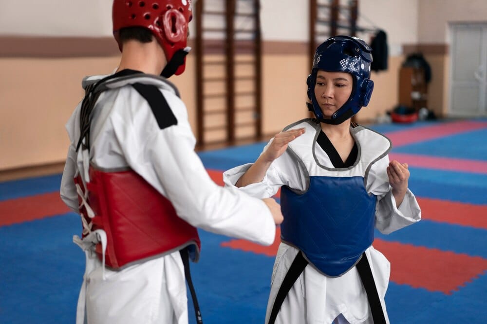 La selección francesa de taekwondo entrena en Arona