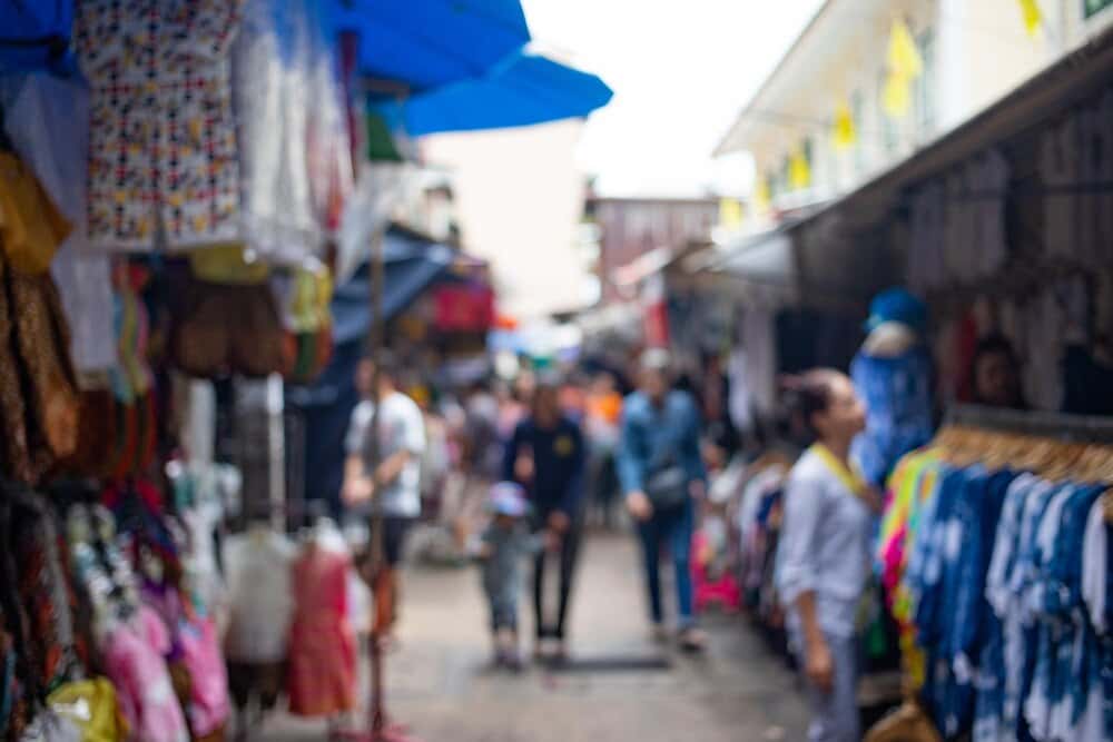 Mercado anual de venta ambulante de las fiestas de San Lorenzo